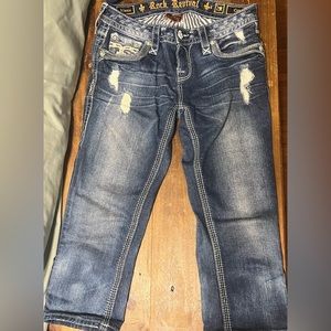 Rock Revival crop jeans